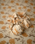 Background fabric + Wrap Pumpkin