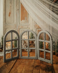 A Mini Round Window Stela - three colors