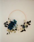 Large Boho Dried Flowers Hoop - Berta