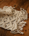 Martin - Macramé woven mini rug