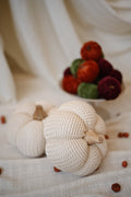 Crochet White Pumpkin