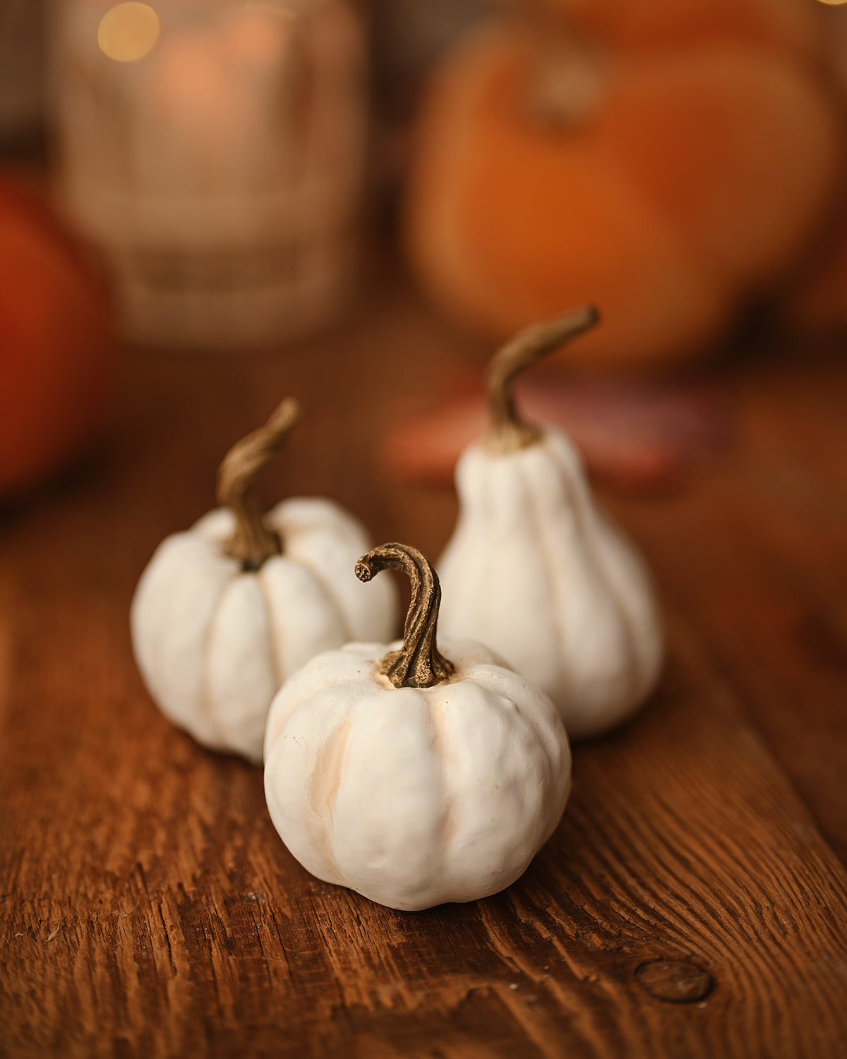 Mini White Pumpkins