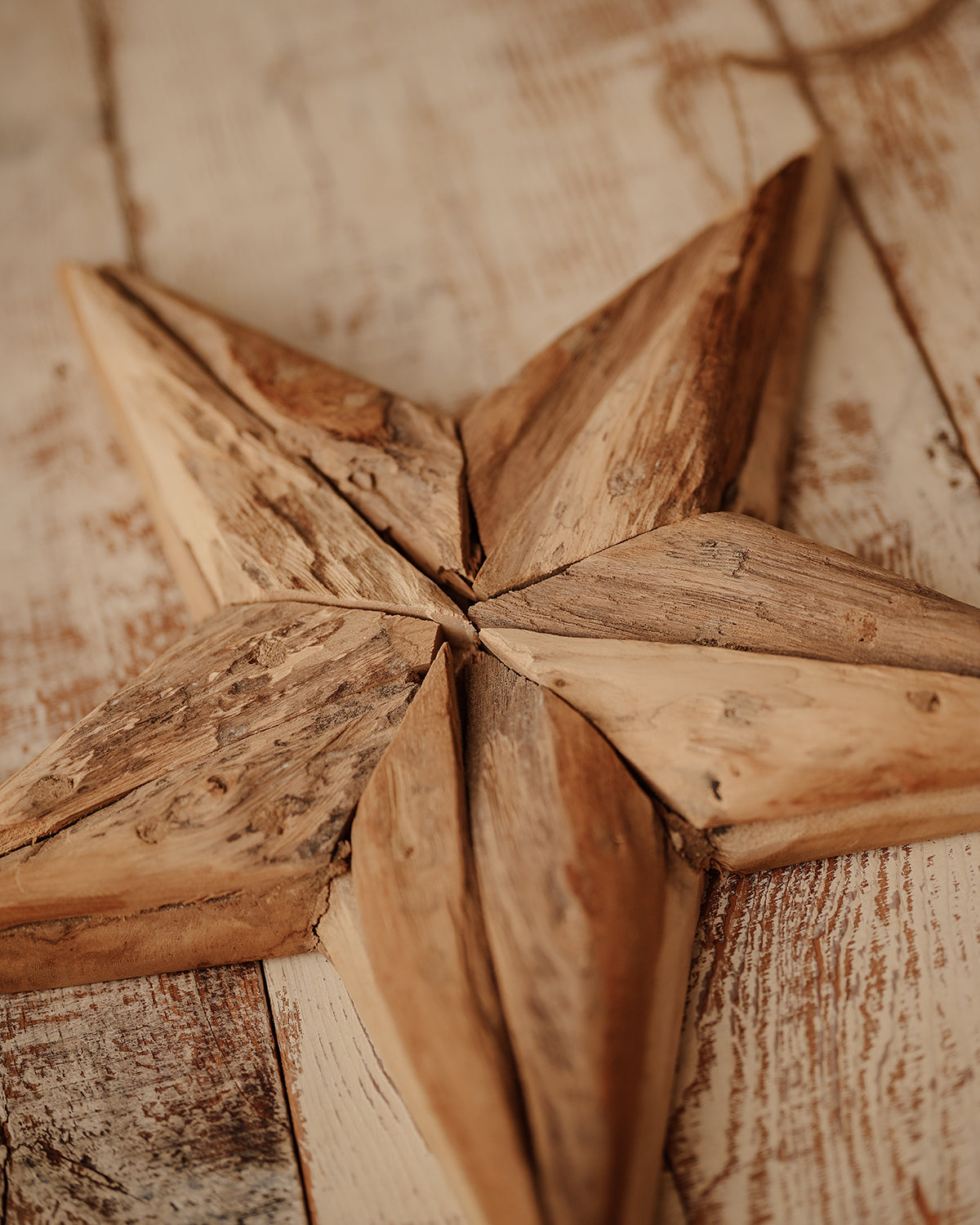 Bethlehem - Large recycled wood star