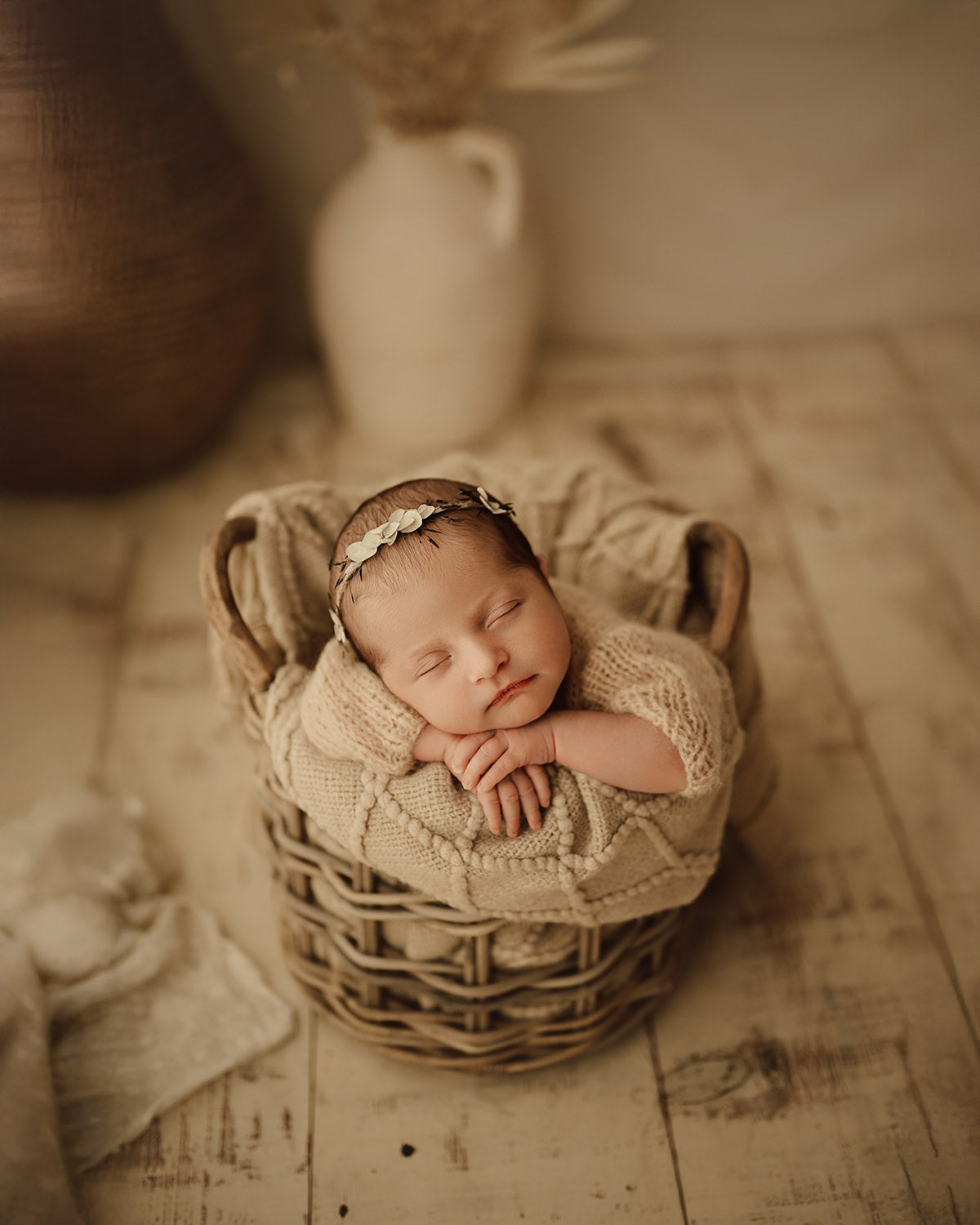 Coastal Wicker Basket