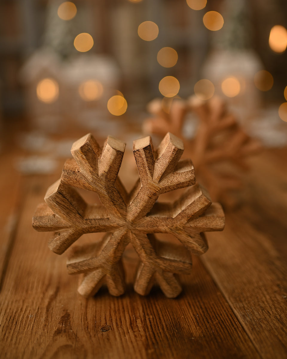 Rustic wooden star