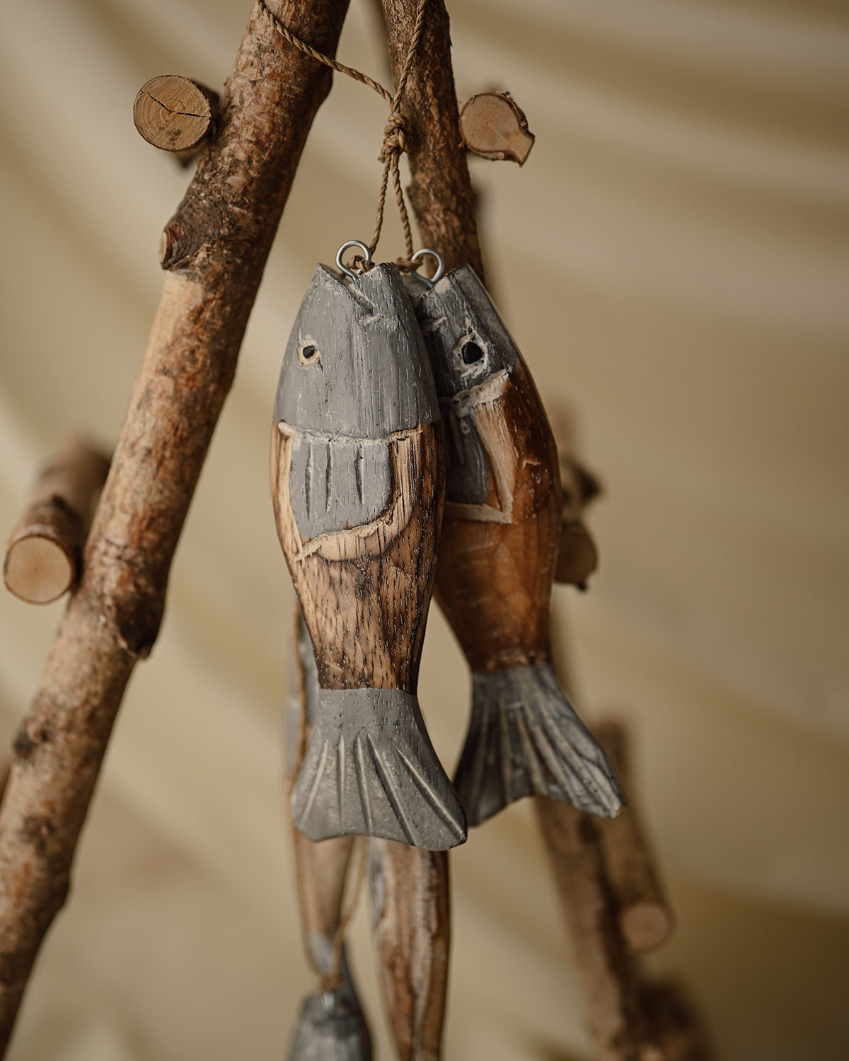 Blue Wood Fish