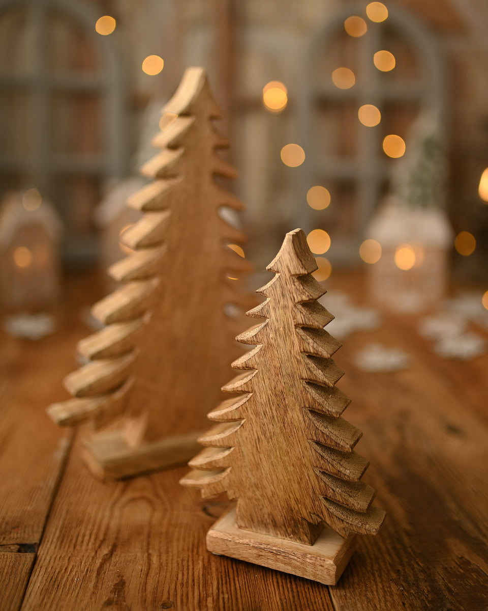 Rustic wooden star