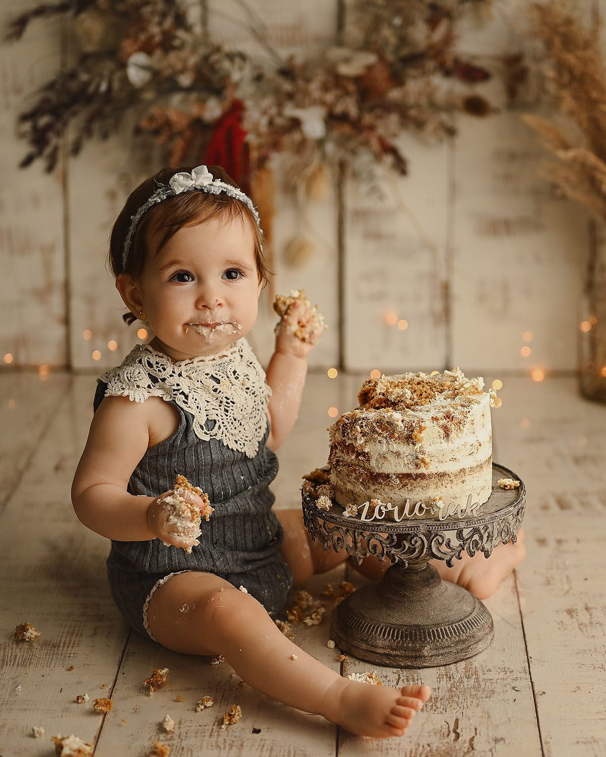 Teresa - Vintage Smash Cake tart base