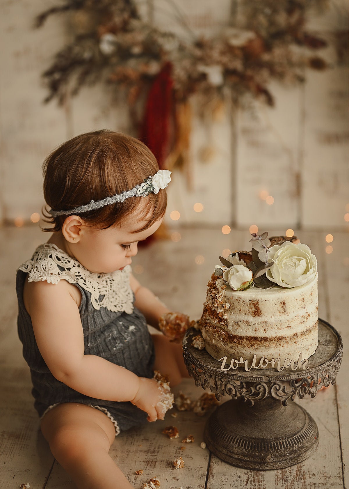 Teresa - Vintage Smash Cake tart base