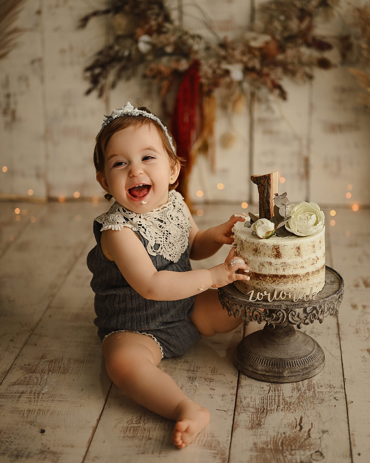 Teresa - Vintage Smash Cake tart base