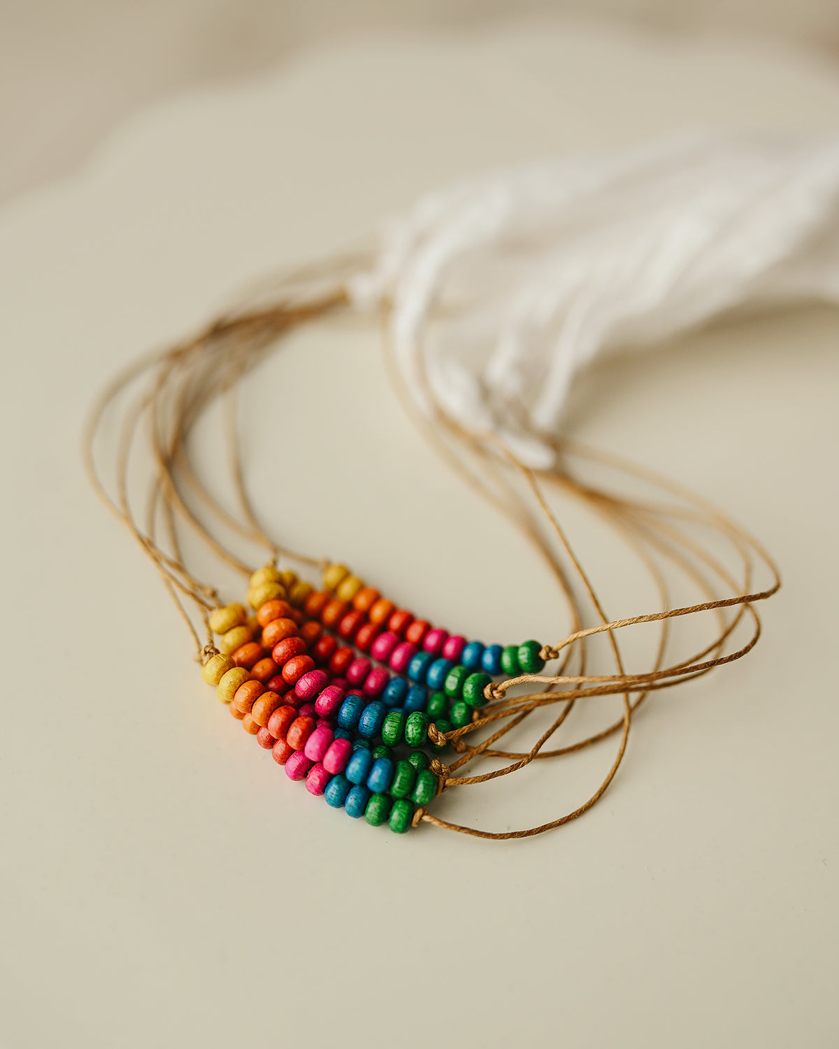Rainbow Pack: Headband + Bracelet for newborn