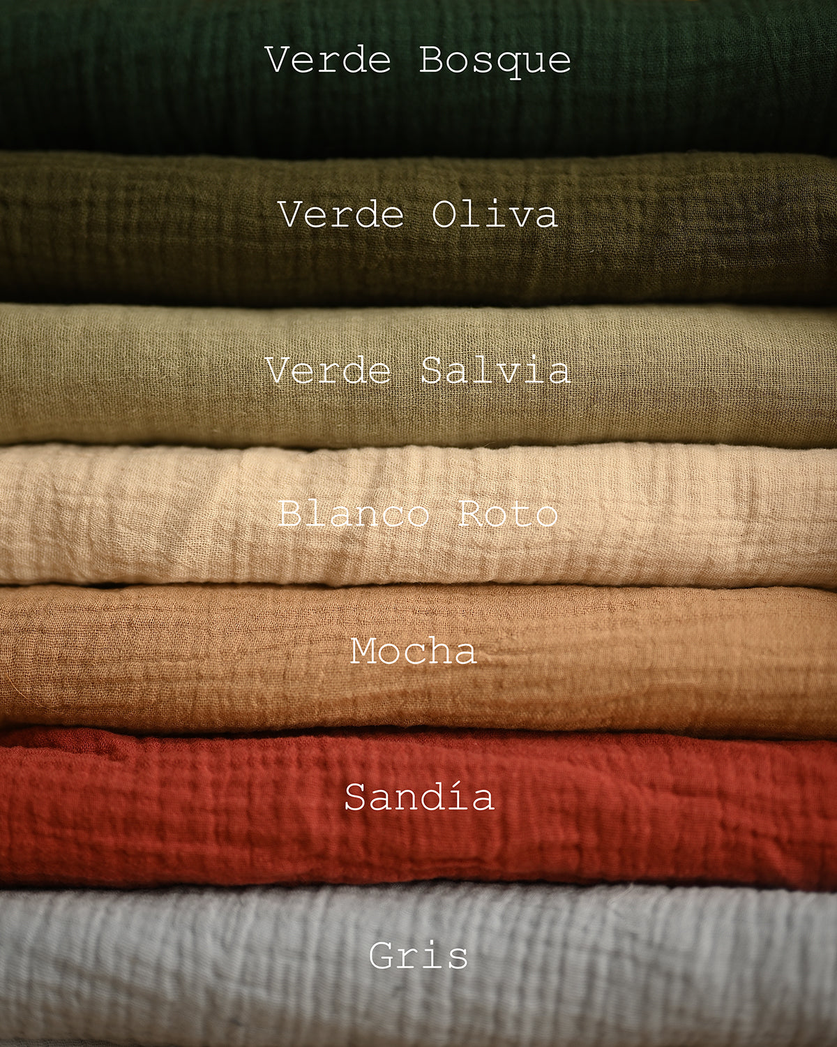 Organic Cotton Wrap · 6 colors